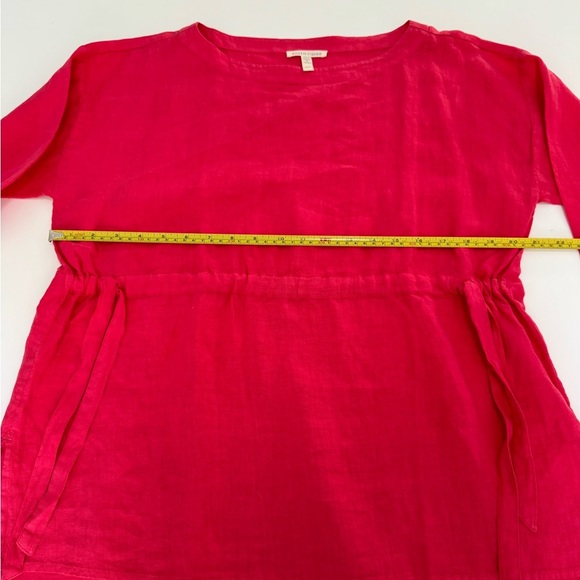 Eileen Fisher Capri Handkerchief Linen
Bateau Neck 3/4 Sleeve Top Size XS - Picture 7 of 9